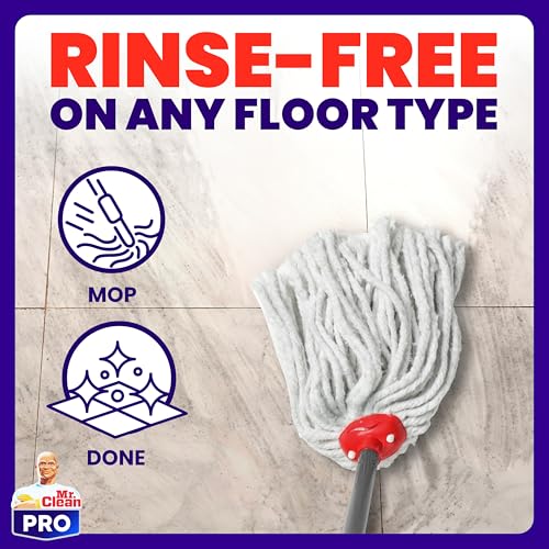 Mr. Clean PRO All Purpose Floor Cleaner, Bulk Liquid Concentrate for Cleaning Hardwood, Tile or Terrazzo Floors, Commercial Use, 1 gal (Case of 3)
