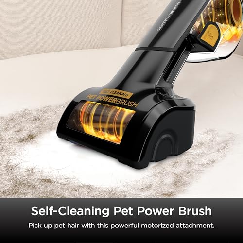 Shark UltraCyclone™ Pet Pro Plus Cordless Hand Vacuum, Powerful Suction, Handheld Vacuum for Car & Home, Pet Power Brush, Crevice Tool, Scrubbing Brush, XL Dust Cup, Black, CH951