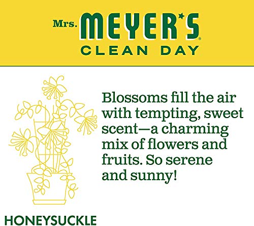 MRS. MEYER'S CLEAN DAY Liquid Dish Soap Refill, Honeysuckle, 48 fl. oz