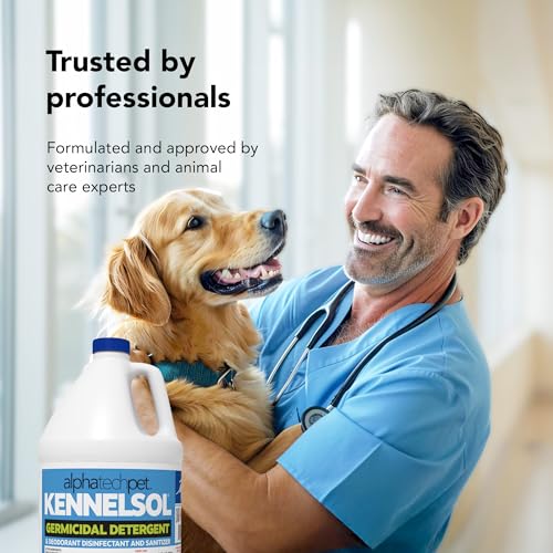 ATP KennelSol Disinfectant Cleaner for Vet Clinics & Kennels, 128 Fl Oz