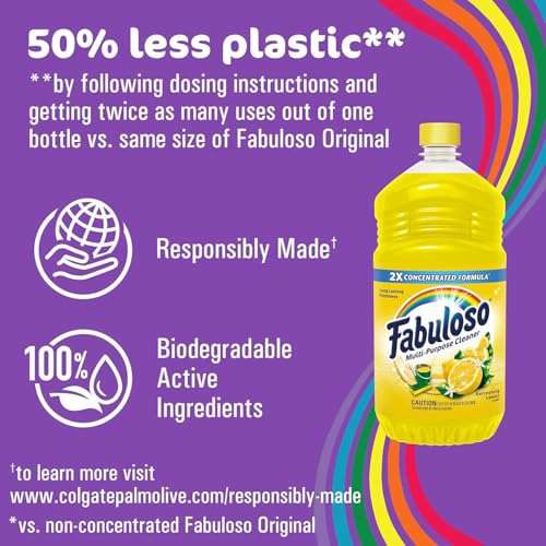 Fabuloso Multi-Purpose Cleaner Concentrated Formula, 1 Gallon