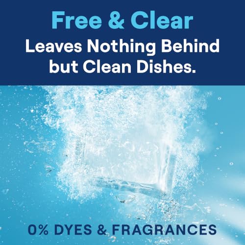 Seventh Generation Dishwasher Detergent Packs, Free & Clear, 45 Count, Pack of 2, Plant Powered Cleaning, Fights Greasy Reside & Stuck-On Food For Sparkling Dishes, Fragrance-Free & Septic Safe