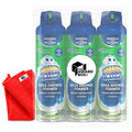 Scrubbing Bubbles Mega Shower Foamer With Ultra Cling Bathroom Cleaner, 20 Ounce, (Pack of 3) Includes Bonus Microfiber cleaning cloth