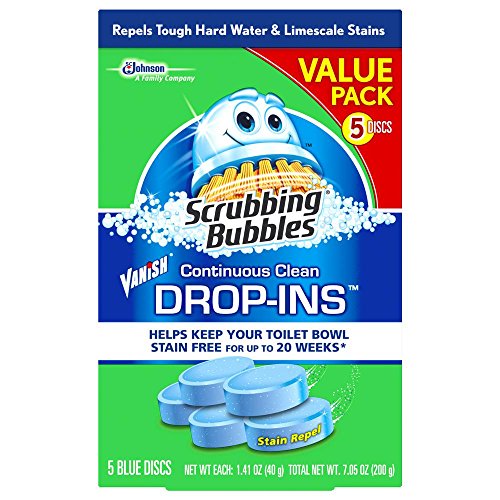 Scrubbing Bubbles 5-Pk Toilet Cleaner Drop Ins (Case/6)