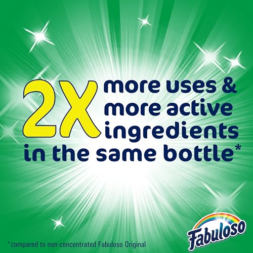 Fabuloso® Multi-Purpose Cleaner, 2X Concentrated Formula, Watermelon Scent, 56 fl oz (pack of 6)