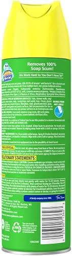 Scrubbing Bubbles Bathroom and Shower Cleaner Aerosol, Foaming Action Bathroom Grime Fighter, Citrus Scent, 20oz (Pack of 1)