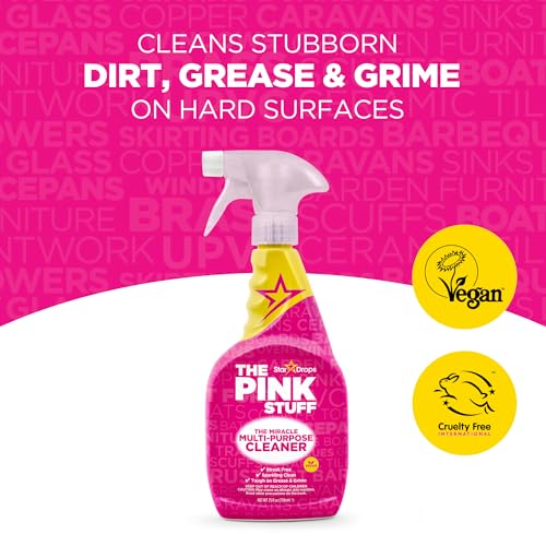 Stardrops - The Pink Stuff - The Miracle Multi-Purpose Cleaner Spray- 25.36 Fl Oz