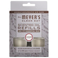 MRS. MEYER'S CLEAN DAY Scented Oil Refills, Lavender, contains 2 .67 fl oz refills