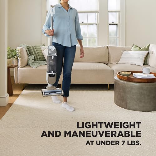 Shark Freestyle Max Cordless Upright Vacuum, Multi-Surface Cleaning, Lightweight, Easy Maintenace, with Large Dust Cup and 2-Speed Brushroll, LED Headlights, Rose Gold, SV2002HRG