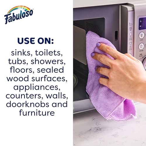 Fabuloso Multi-Purpose Cleaner, 2X Concentrated Formula, Refreshing Lemon Scent, 56 oz