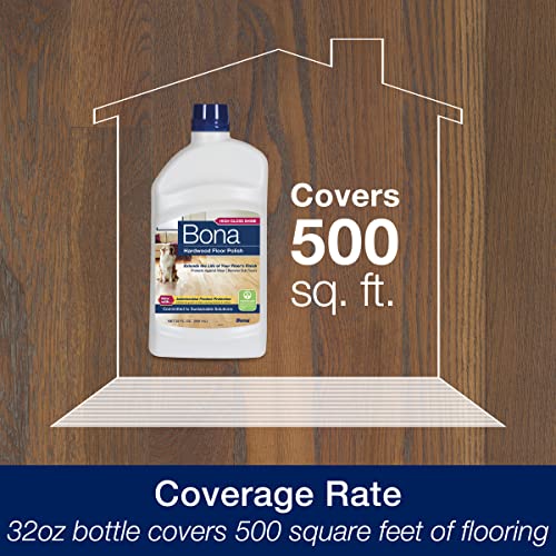 Bona Ultimate Hardwood Floor Care Kit – Pivoting Mop, Cleaning Solution & Refill, Floor Polish, Microfiber Pads for Dusting, Mopping & Polishing