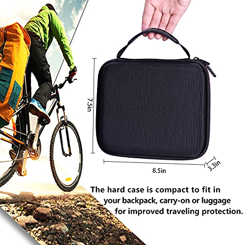 LTGEM EVA Hard Case Compatible with Dremel Versa Cleaning Tool- Grout Brush- Bathroom Shower Scrub- Kitchen & Bathtub Cleaner - Travel - Protective Carrying Storage Bag