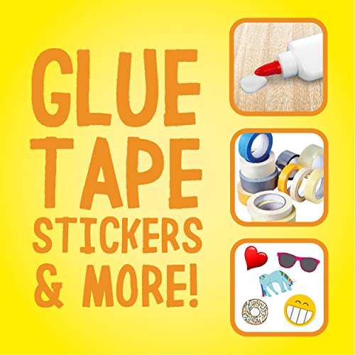 Goo Goo Glue and Tape Adhesive Remover - 4 Ounce - Removes Adhesives Stickers Crayon Glue Tape Gum Window Decals Glitter Labels