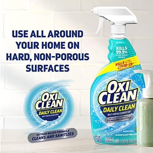 OxiClean Daily Clean Multi-Purpose Disinfectant, 30 oz (Pack of 2)