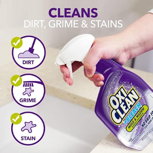 OxiClean plus Bleach, Bathroom Stain Remover 30 oz. (Pack of 2)