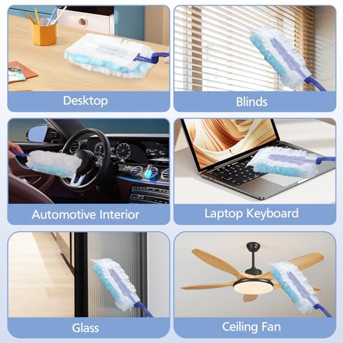 Duster Refills for Swiffer Dusters, 35 Count Disposable Duster Refill Heavy Duty Dusters Refills Replacement Head