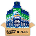 Scrubbing Bubbles Mega Shower Foamer and Disinfectant Aerosol, Rainshower, 20 oz,(Pack of 8)