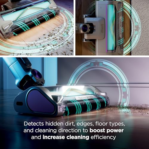 Shark PowerDetect Clean & Empty Cordless Stick Vacuum | Powerful Suction, HEPA Filtration | Carpet & Hard Floor | Portable for Pet Hair | Dark Gray | IP3251
