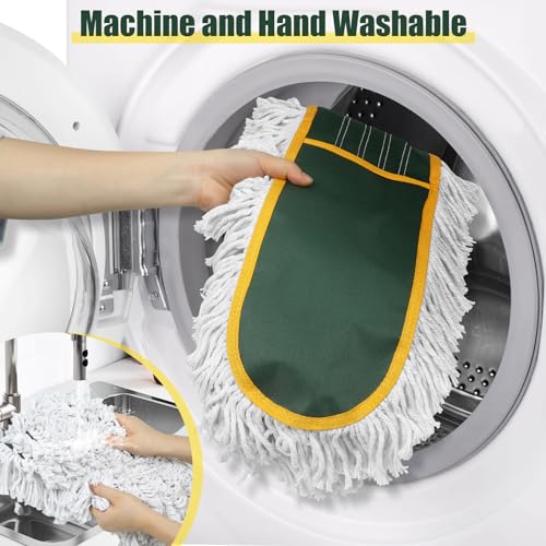 BUVE 24 Inch Commercial Dust Mop Heavy Duty, Dry Wet Dust Broom