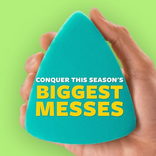 Scotch-Brite Swift Scrub Bath Cleaner Scrubbers, Soap Scum Remover for Cleaning Bathroom, Bathroom Scrubber Pads Safe for Tile, 2 Bathroom Cleaner Scrubbers