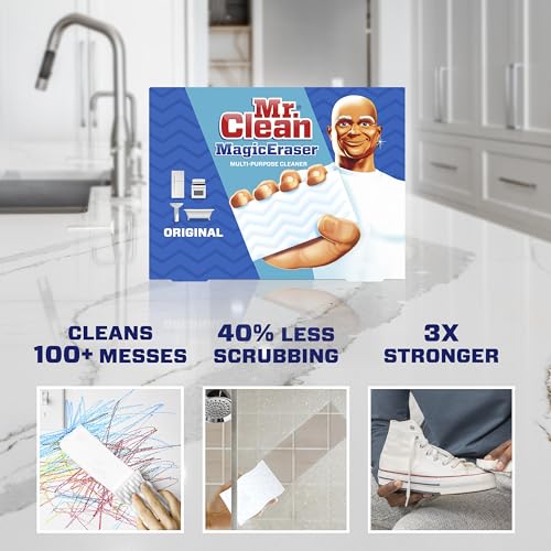Mr. Clean Original Magic Eraser Cleaning Pads with Durafoam, 19 Count