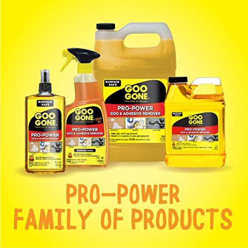 Goo Gone Pro-Power – Surface Safe, Great Cleaner, No Harsh Odors, No Sticky Residue, Can be used on tools and machinery, 24 fl oz