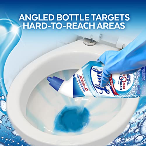 Lysol Toilet Bowl Cleaner Gel, for Cleaning and Disinfecting, Bleach Free, Ocean Fresh Scent, 24oz