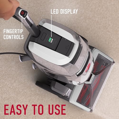 Hoover SmartWash Pet XL Upright Carpet Cleaner Machine for Carpet and Upholstery, Automatic Deep Cleaning Carpet Shampooer, Converts to Spot Cleaner, Pair with Hoover Carpet Cleaner Solution