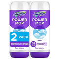 Swiffer PowerMop Liquid Floor Cleaner Refills, Solution for Power Mop, Fresh Scent, 2 Count Mopping Fluid Replacement Bottle, Spray Mops Cleaning Juice, No Bucket Needed, Multi-Surface and Wood