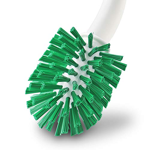 Libman Commercial 1020 Angled Toilet Bowl and Urinal Brush (Pack of 6)