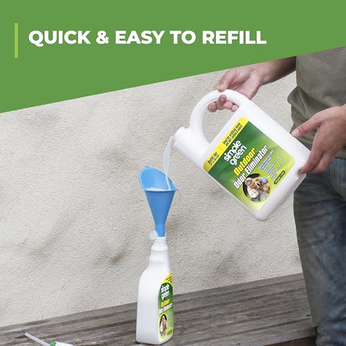 Simple Green Outdoor Odor Eliminator for Pets, Dogs, Ideal for Artificial Grass & Patio (32 oz Hose End Sprayer)