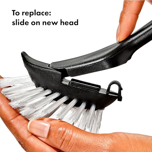 OXO Steel Dish Brush with Replaceable Head