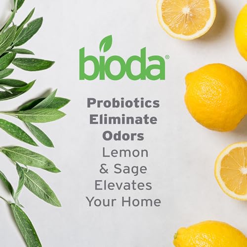 Bioda Multi-Purpose Probiotic Enzyme Cleaner and Deodorizer | Professional Strength | Trash Can Deodorizer, Pet Stains and Odors, Drains, Floors, Bathrooms, Toilets | Made in USA | 1 Gallon