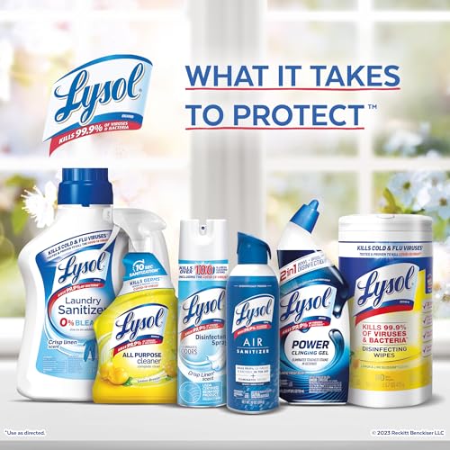Lysol Power Clean Multi-Surface Cleaner, 2x Concentrated Pour, Cool Adirondack scent, 28 Fl Oz