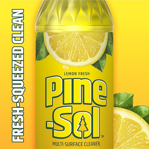 Pine-Sol Multi-Surface Cleaner, Lemon Fresh, 24 Fluid Ounces (Package May Vary)