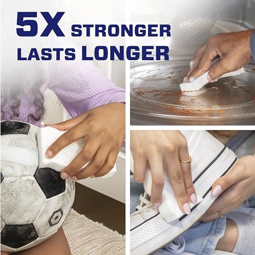 Mr. Clean Magic Eraser Sponge, All Purpose Cleaner, Cleaning Scrubber, Wall, Sneaker, Kitchen, Bathroom, Shower Cleaner, Cleaning Supplies, Melamine Sponge, Cleaning Pads, Extra Durable, 10ct