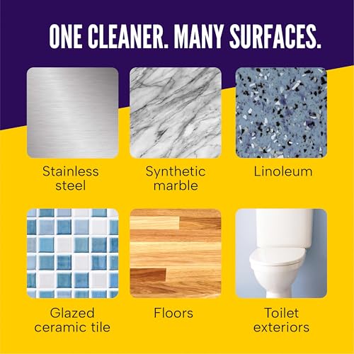 Formula 409 Multi-Surface Cleaner, Spray Bottle, Lemon Fresh, 32 Fluid Ounces, Pack of 3