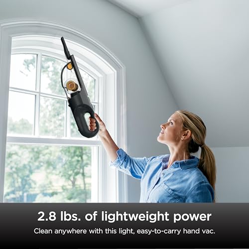 Shark UltraCyclone™ Pet Pro Plus Cordless Hand Vacuum, Powerful Suction, Handheld Vacuum for Car & Home, Pet Power Brush, Crevice Tool, Scrubbing Brush, XL Dust Cup, Black, CH951