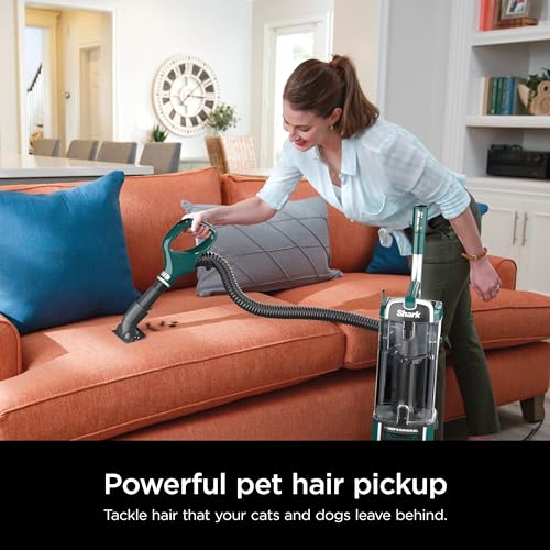 Shark R-NV250 Navigator Swivel Pro Plus Upright Vacuum, Emerald - Certified Refurbished