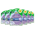 Scrubbing Bubbles Fresh Gel Toilet Bowl Cleaning Stamps, Helps Keep Toilet Clean and Helps Prevent Limescale & Rings, Lavender Scent, 1 Dispenser with 6 Fresh Gel Stamps (6 Pack)