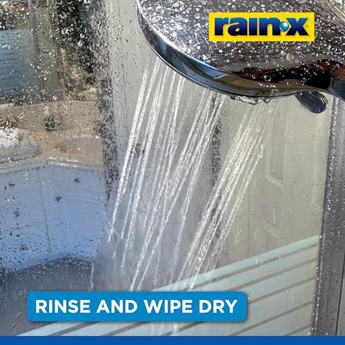 Rain-X 630544 X-Treme Clean Shower Door Cleaner, 12 Fl. Oz, Formulated To Glass Doors - Removes Soap Scum, Dirt, Hard Water Build-up, Calcium, Lime & Rust Stains (Pack of 2)