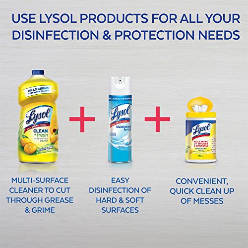 Lysol Clean & Fresh Multi-Surface Cleaner, Lemon & Sunflower, 144oz