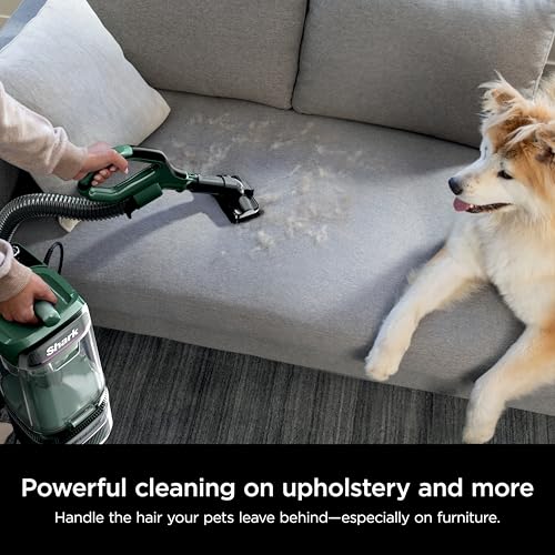 Shark Detect Pro Lift-Away ADV Bagless Upright Vacuum with DuoClean Detect, HEPA Filter, Anti-Allergen, Powerful Suction, and Odor Neutralizer Technology, Evergreen, LA802