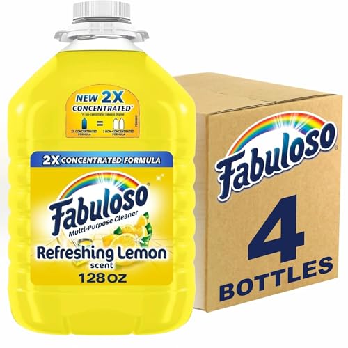 Fabuloso All Purpose Cleaner, Floor Cleaner, Makes 64 Gallons per Bottle - 128oz
