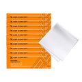 K&F CONCEPT 10 Pack Microfiber Cleaning Cloths，Washable Reusable 6x6in Vacuum Wrapped Lint Free Glasses Cloth for Glasses, Lens, Screens & More