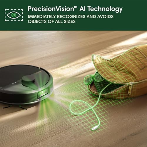 iRobot Roomba Max 705 Robot Vacuum with AutoEmpty Dock, Powerful Suction, Dual Rubber Anti-Tangle Brushes, LiDAR Navigation, Obstacle & Anti-Fall Detection, for Carpet and Hard Floors