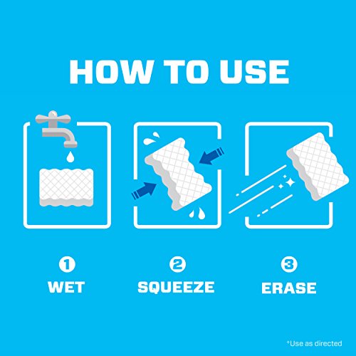 Mr. Clean Magic Eraser Extra Durable Scrubber & Cleaning Sponge, 4 Count (Pack of 1)