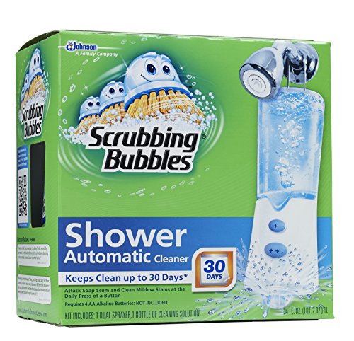 Scrubbing Bubbles Automatic Shower Cleaner, Starter Kit, 34 Ounce.