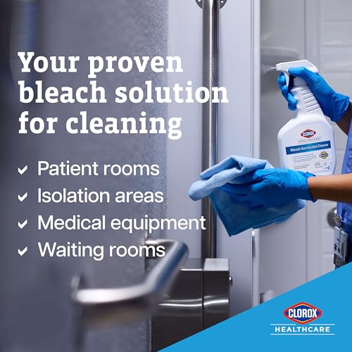 Clorox Healthcare Bleach Germicidal Cleaner Refill, 128 Fluid Ounces (Package May Vary)