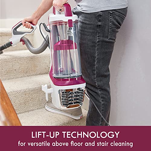 Kenmore DU5092 Bagless Upright Vacuum Lift-Up Carpet Vacuum Cleaner 2-Motor Power Suction with Hair Eliminator Brushroll, Pet Handi-Mate, 2L, Wine W/Lift-up Design
